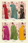 Shriyanka Vol 04 By Vallabhi Prints Moss Georgette With Floral Print Saree Wholesale Clothing Suppliers In India